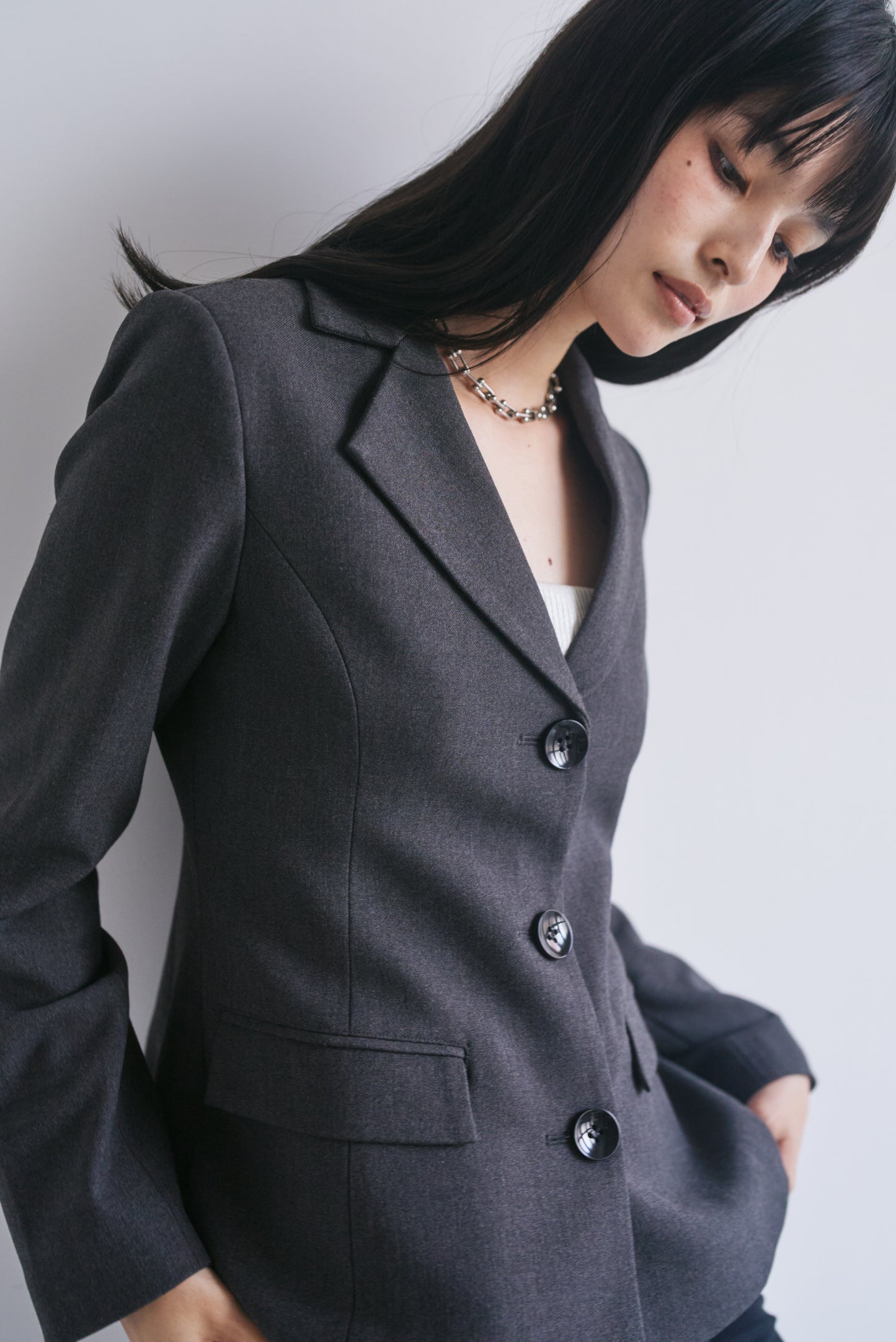 シングルブレストジャケット