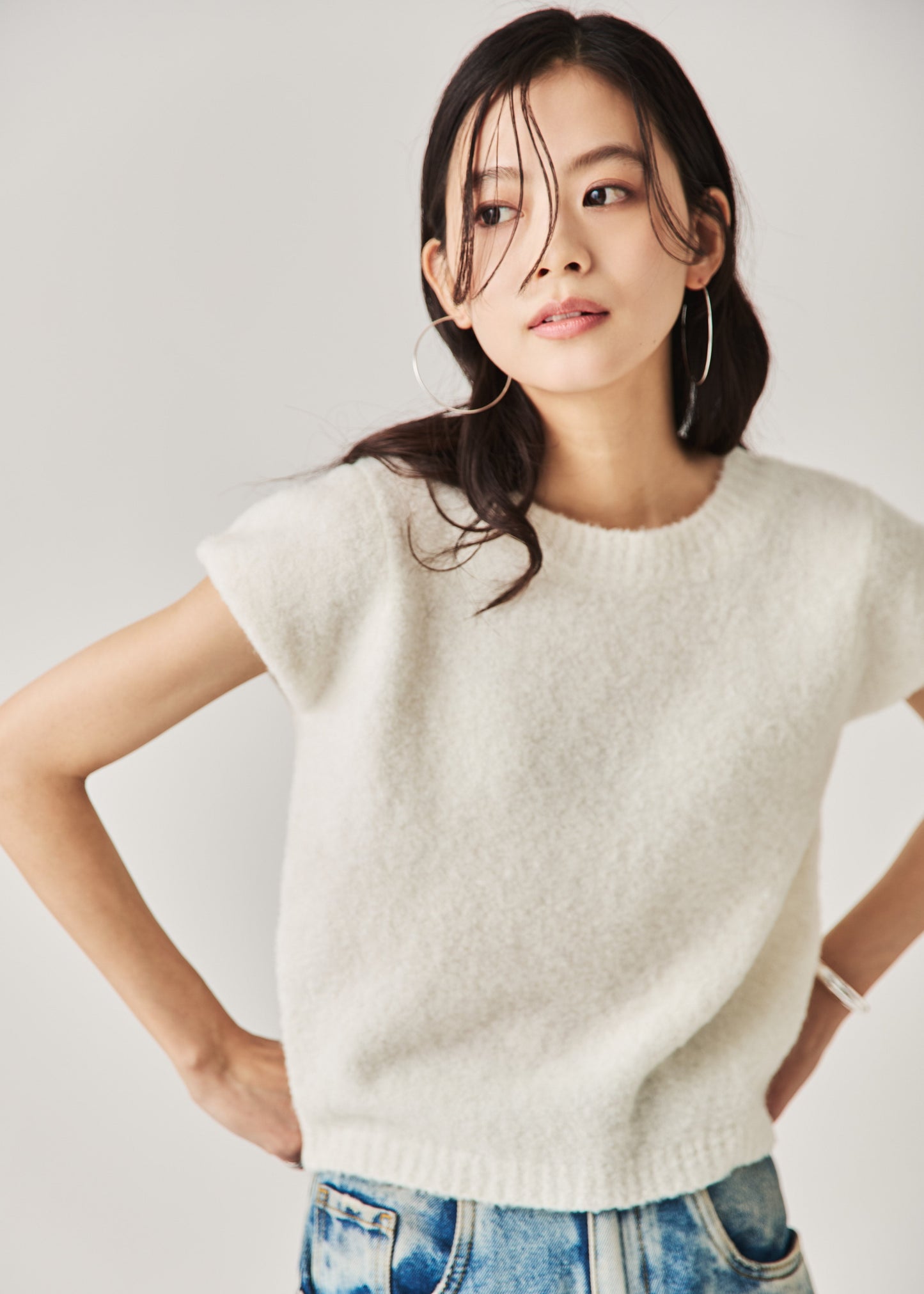 プードルサマーニット