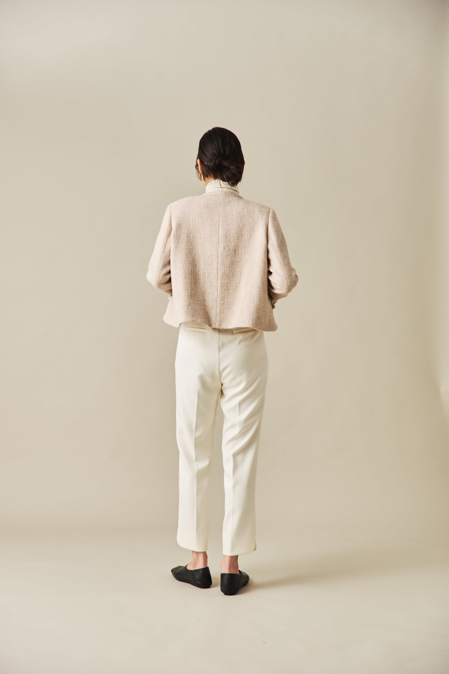 ソフトツイードジャケット(BEIGE)