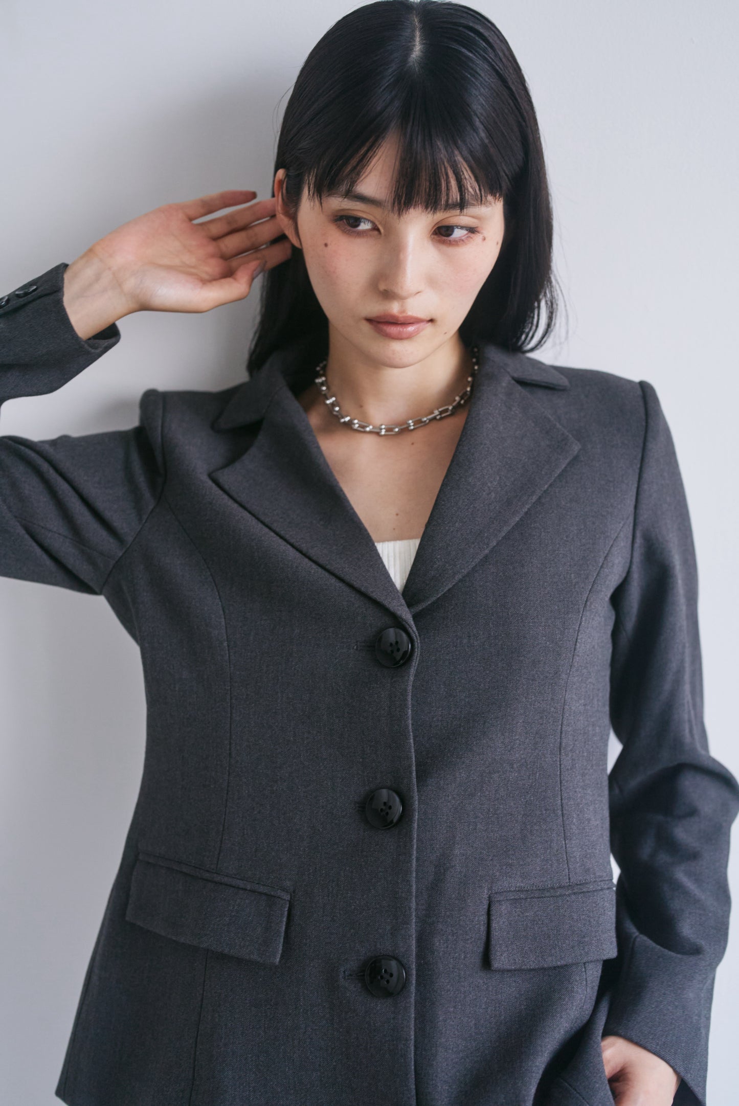シングルブレストジャケット