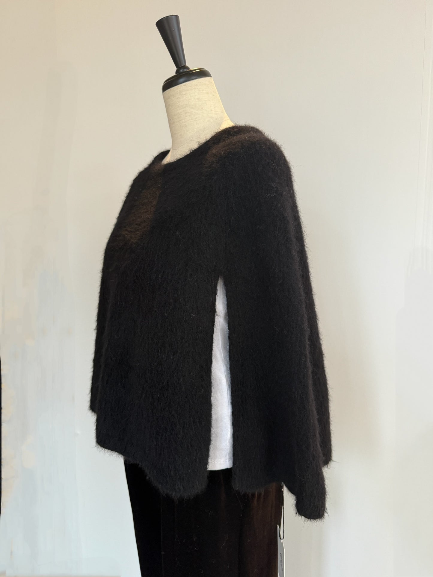 フォックスファーケープポンチョ