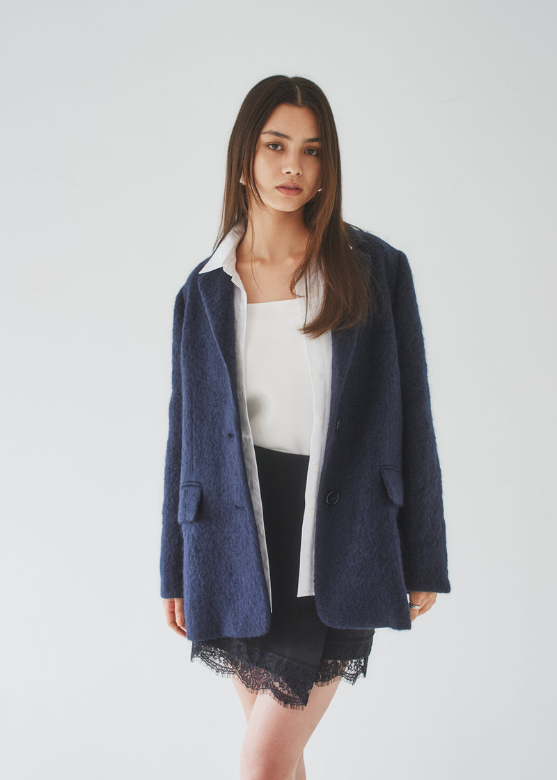 MODEL:170cm　COLOR:NAVY 　SIZE:F