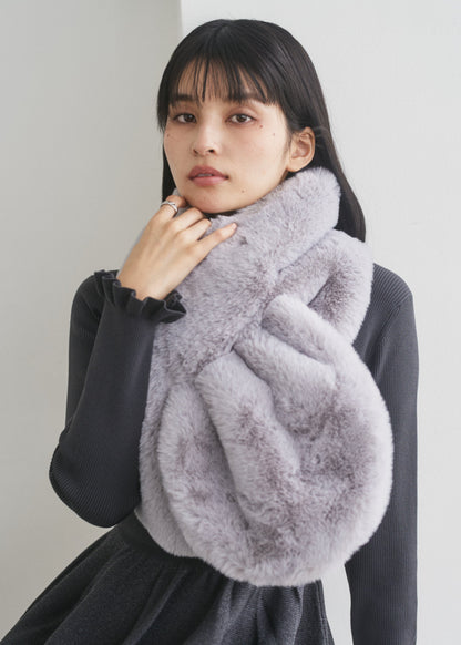 ボリュームエコファーショール　