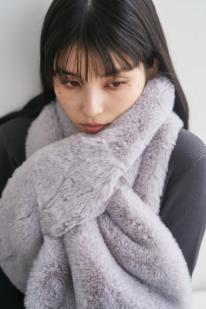 ボリュームエコファーショール　