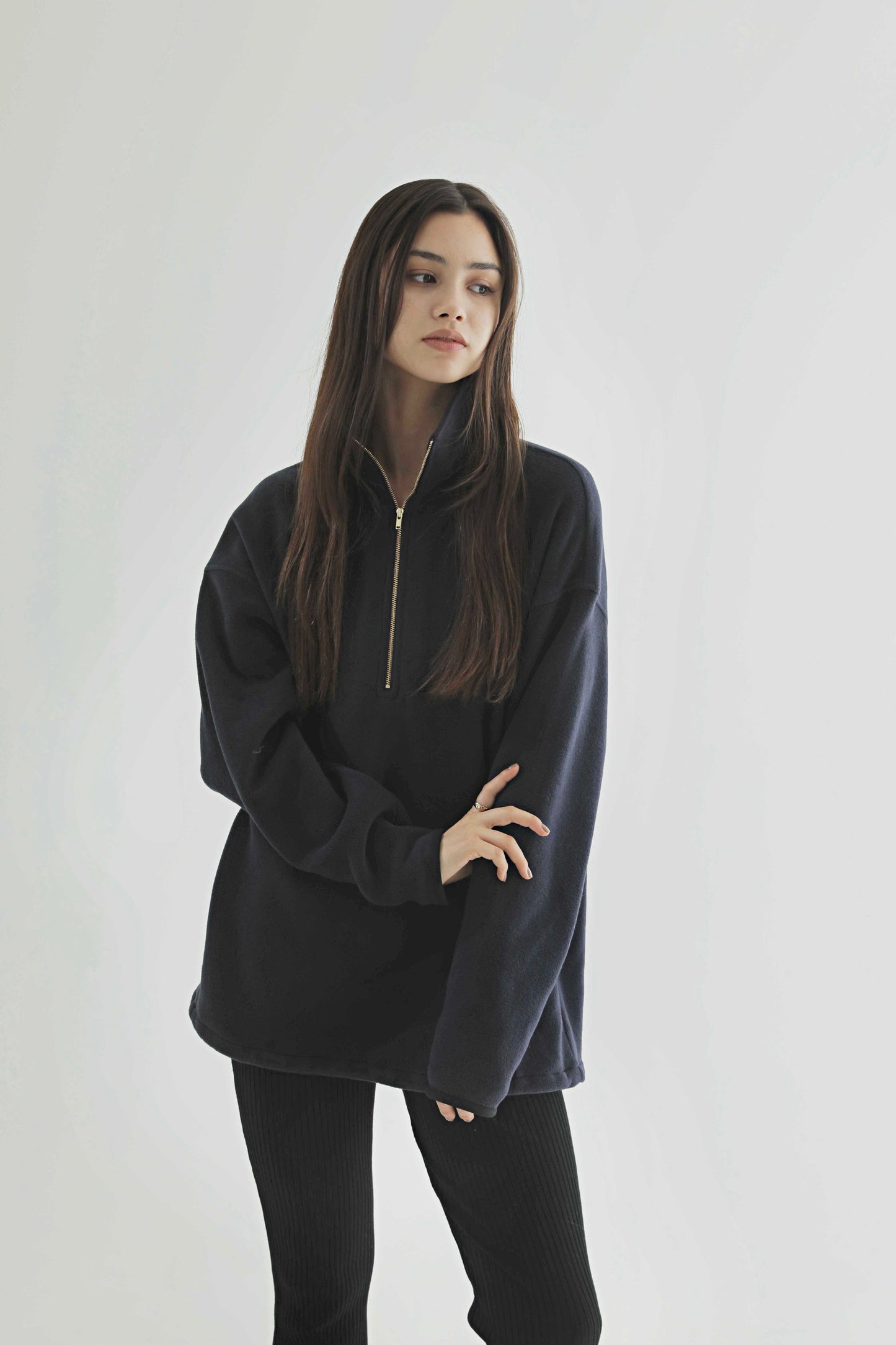 イタリア製ハーフジップフリース【26AW POP UP】