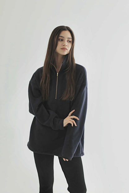 イタリア製ハーフジップフリース【26AW POP UP】