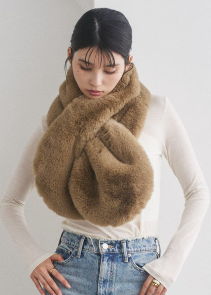 ボリュームエコファーショール　