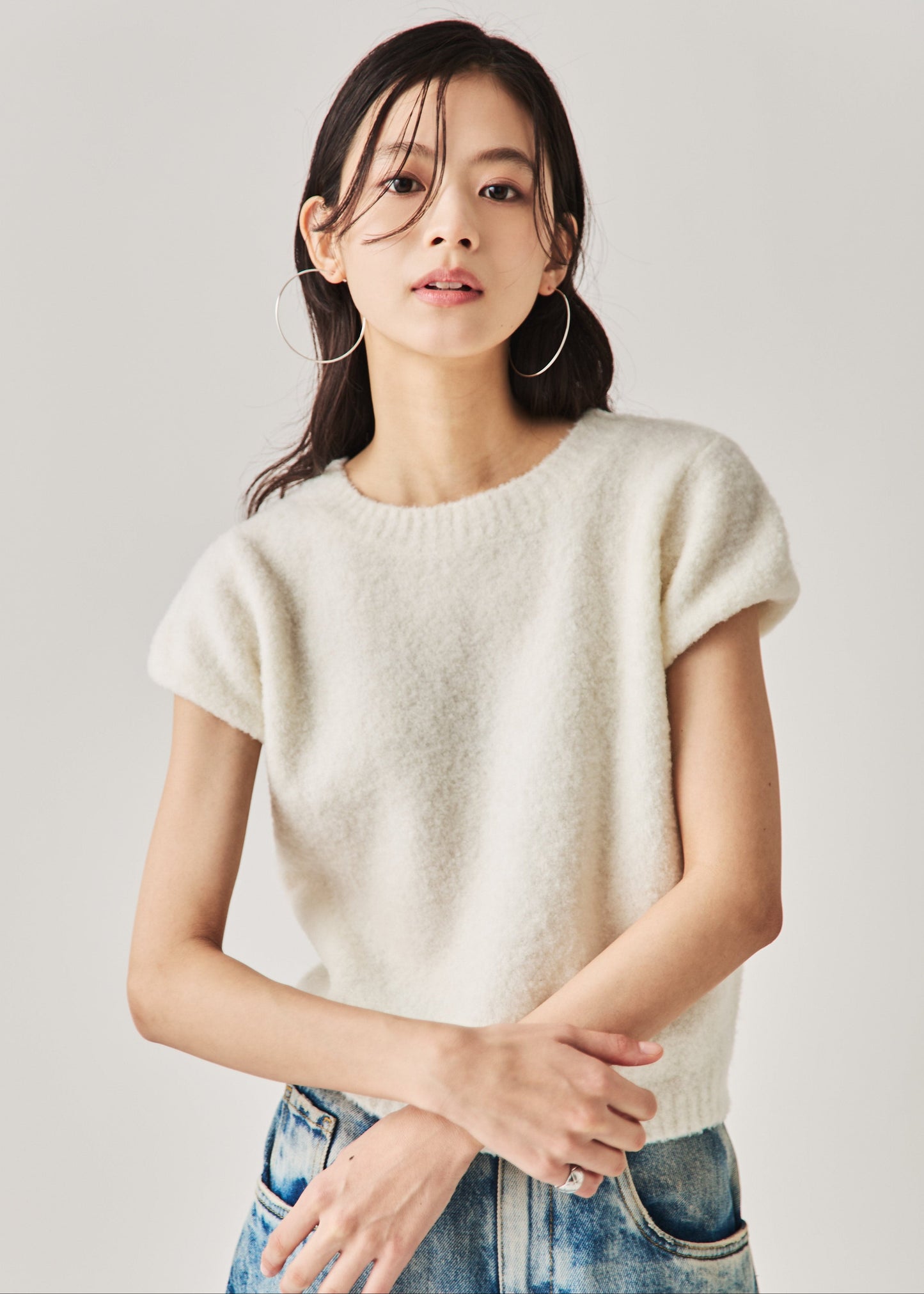 プードルサマーニット