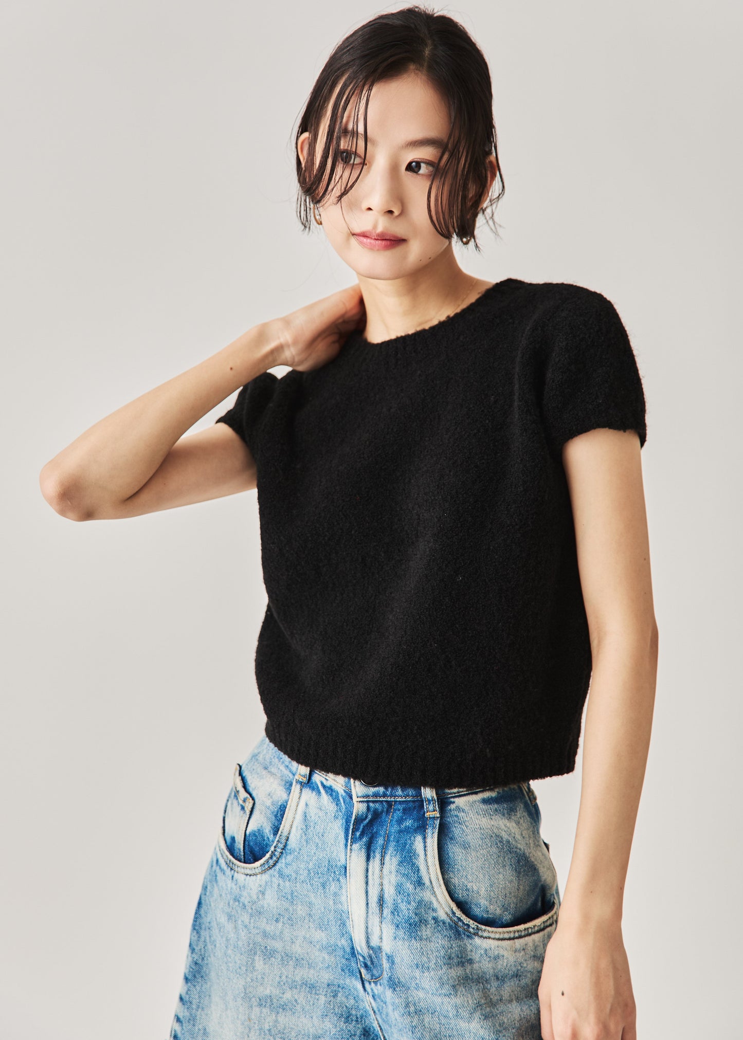 プードルサマーニット