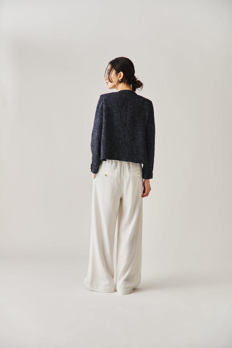 ソフトツイードジャケット（NAVY）