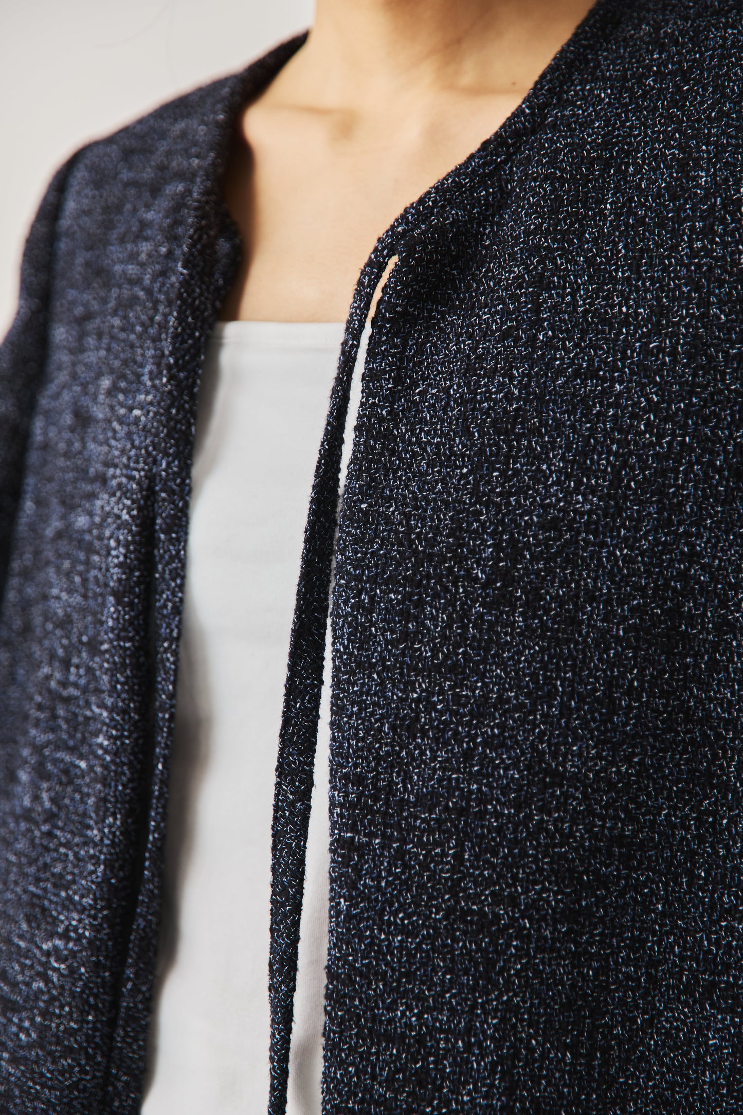 ソフトツイードジャケット（NAVY）