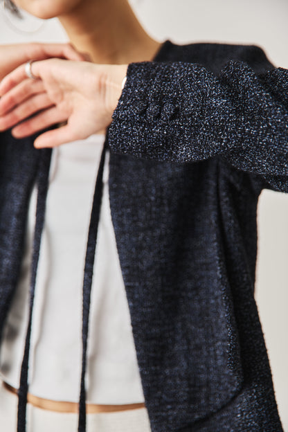 ソフトツイードジャケット（NAVY）