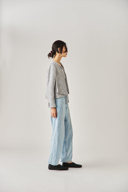 ソフトツイードジャケット（GRAY）