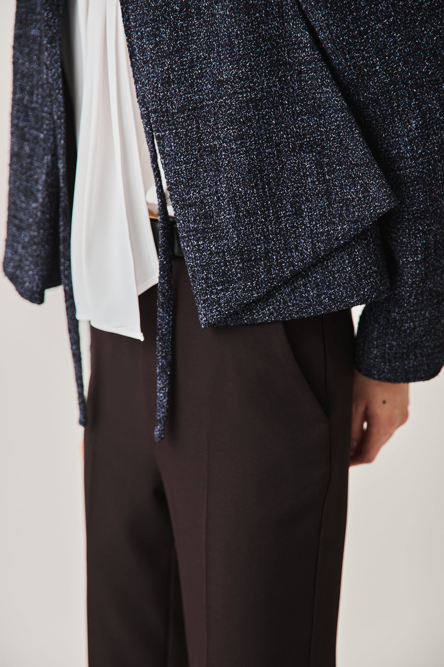 ソフトツイードジャケット（NAVY）