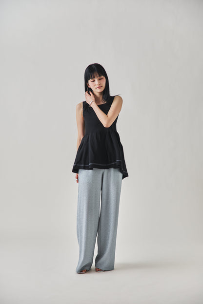 ラメラインチュニック 　