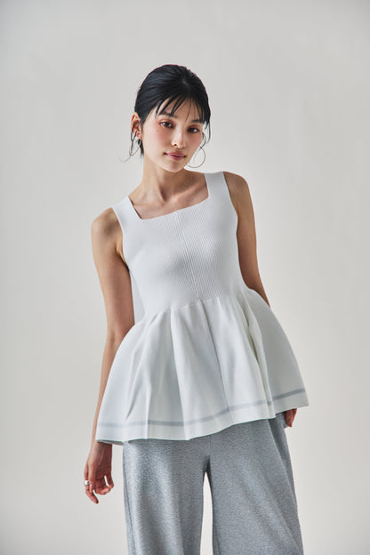 ラメラインチュニック 　