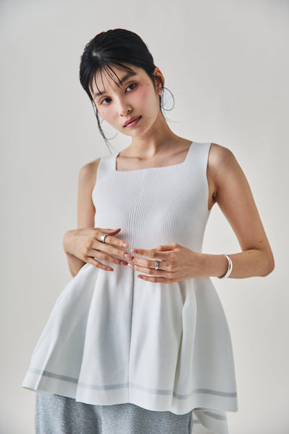 ラメラインチュニック 　