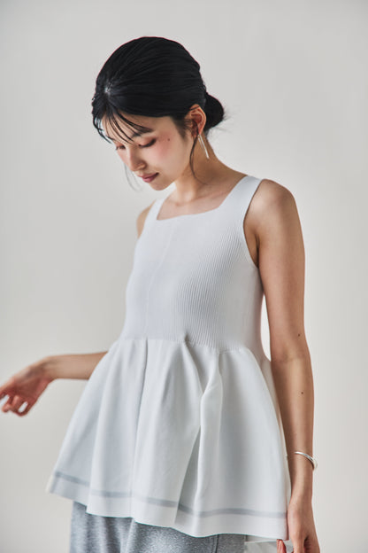 ラメラインチュニック 　