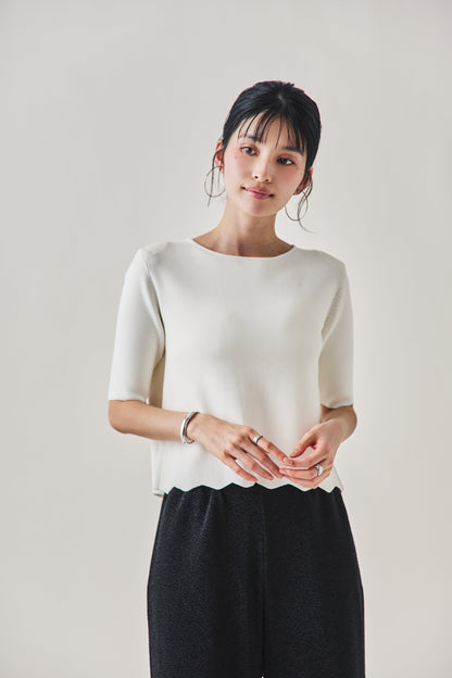 ウェーブ2wayトップス