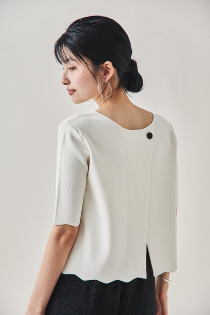 ウェーブ2wayトップス