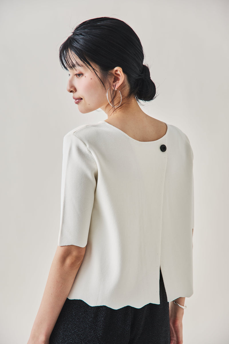 ウェーブ2wayトップス