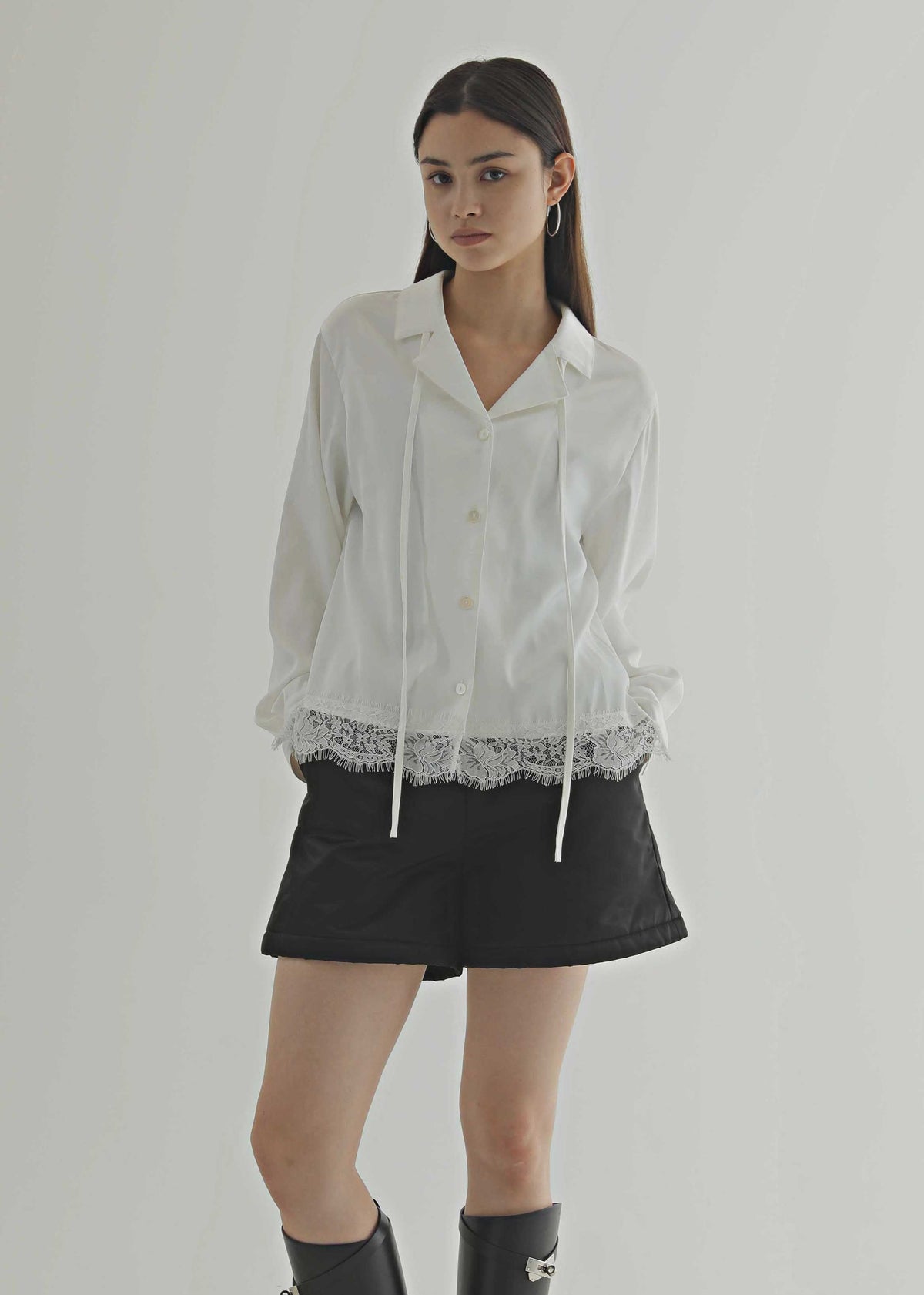 MODEL:170cm　COLOR:BLACK 　SIZE:F