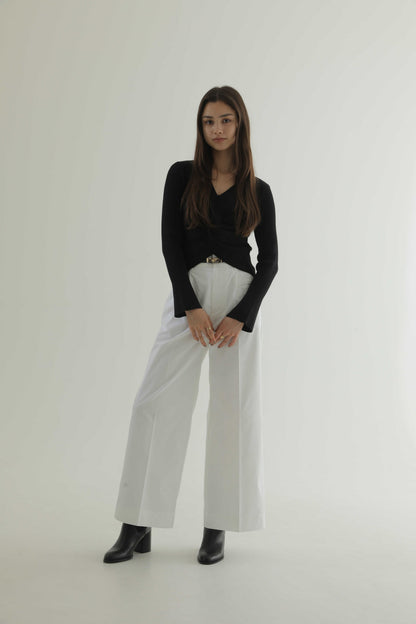 フロントツイストリブニット【26AW POP UP】
