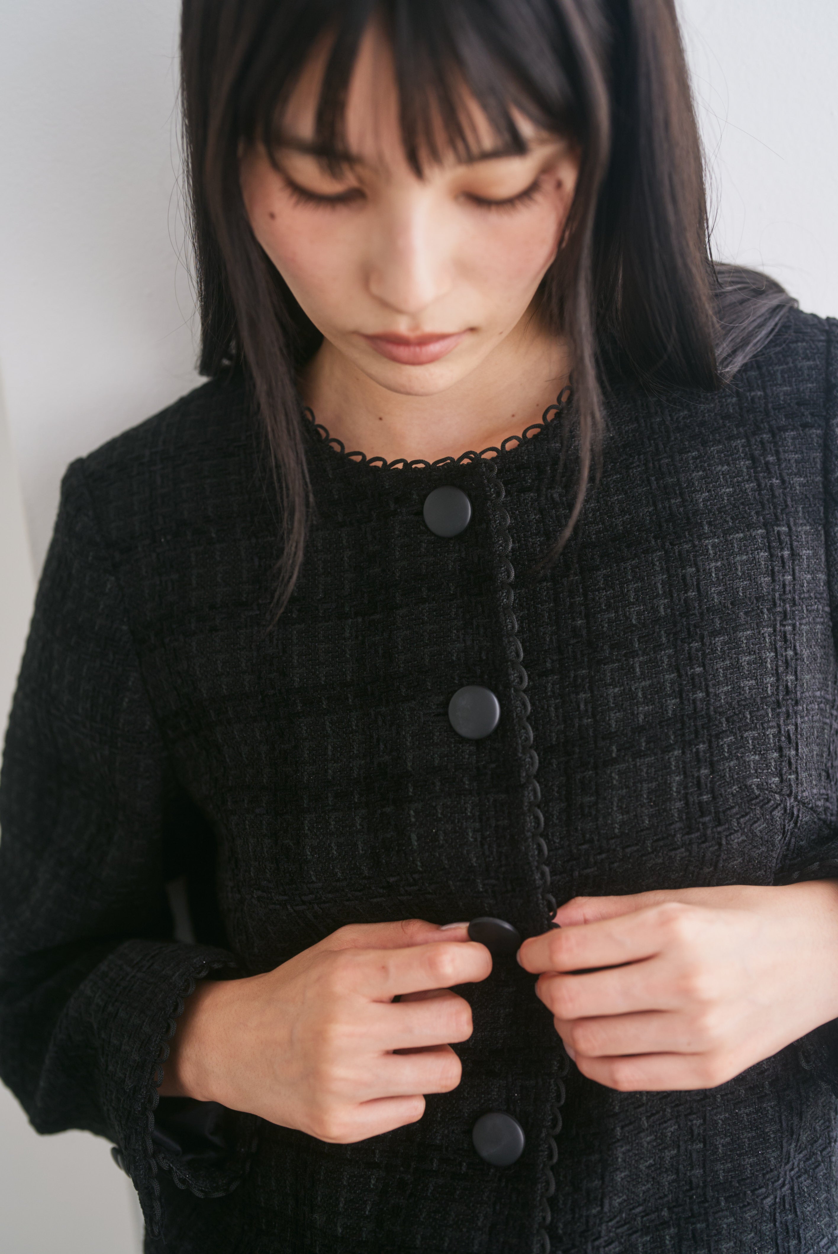 ツイードクロップドジャケット – CONNSE