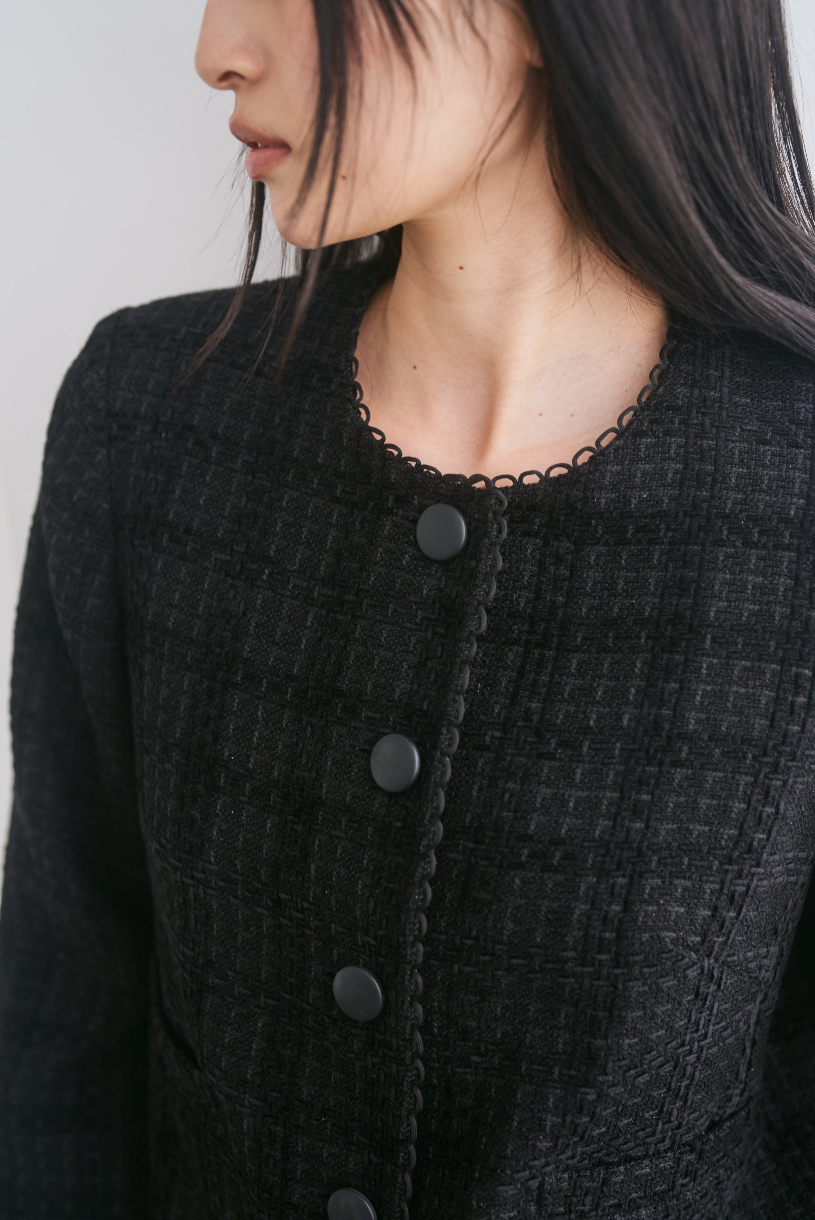 ツイードクロップドジャケット – CONNSE