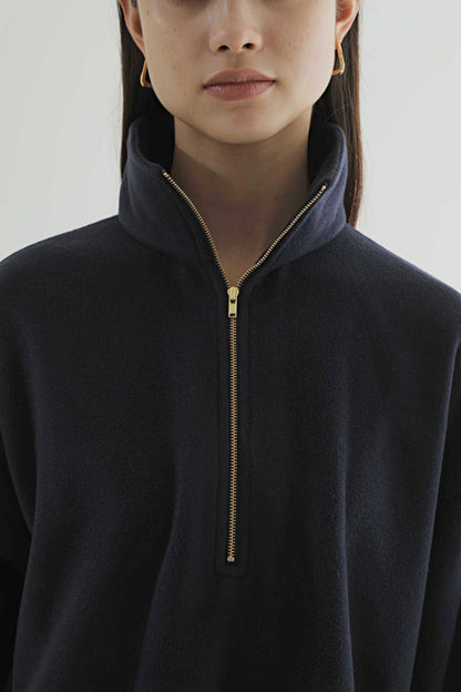 イタリア製ハーフジップフリース【26AW POP UP】