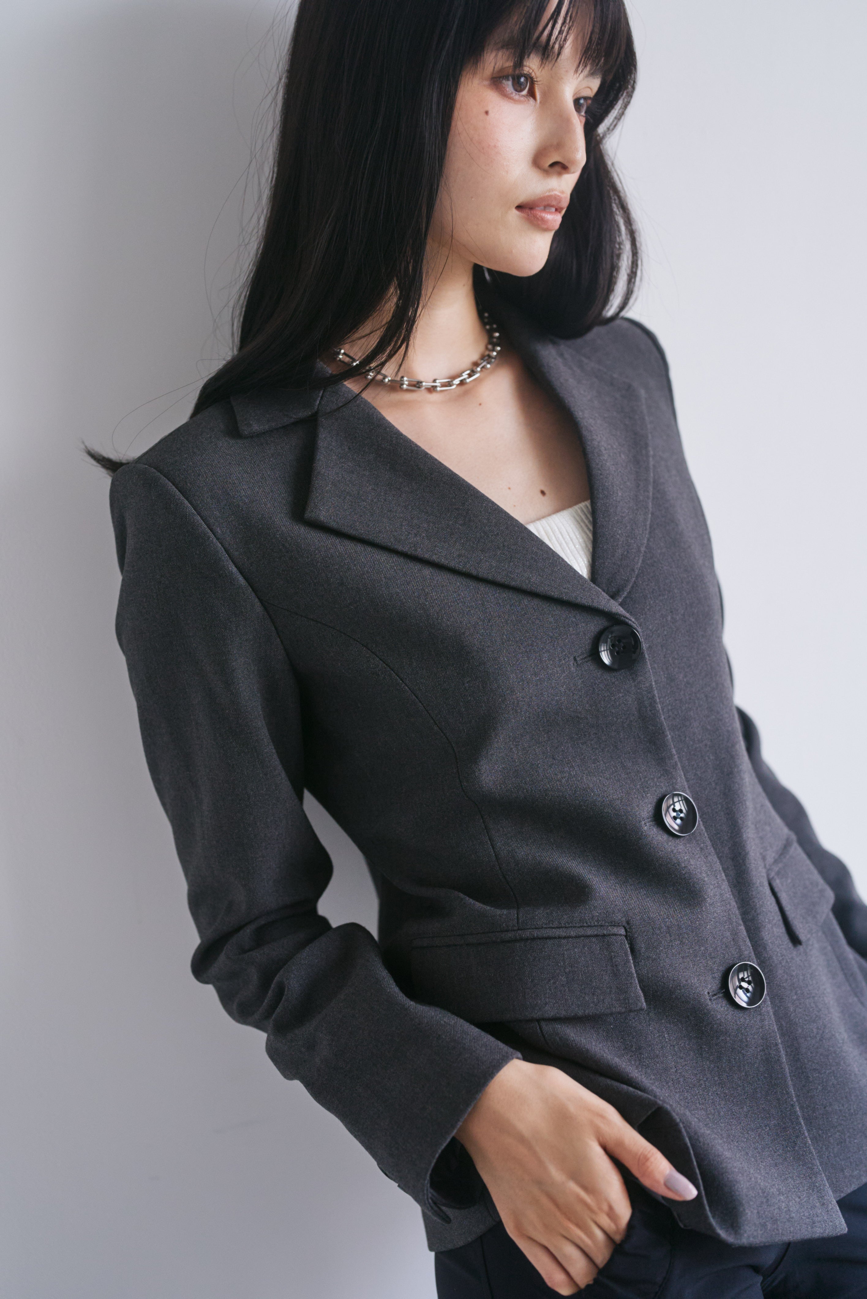 connse レディー ライク カーブ ジャケット