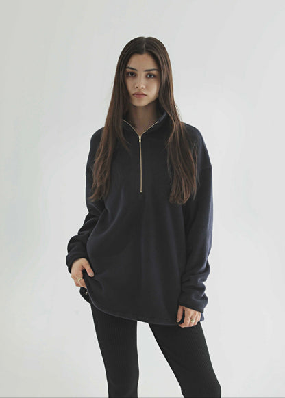 イタリア製ハーフジップフリース【26AW POP UP】