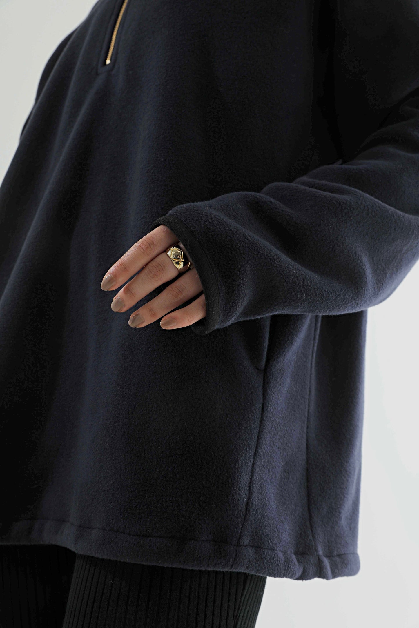 イタリア製ハーフジップフリース【26AW POP UP】