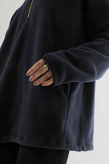 イタリア製ハーフジップフリース【26AW POP UP】
