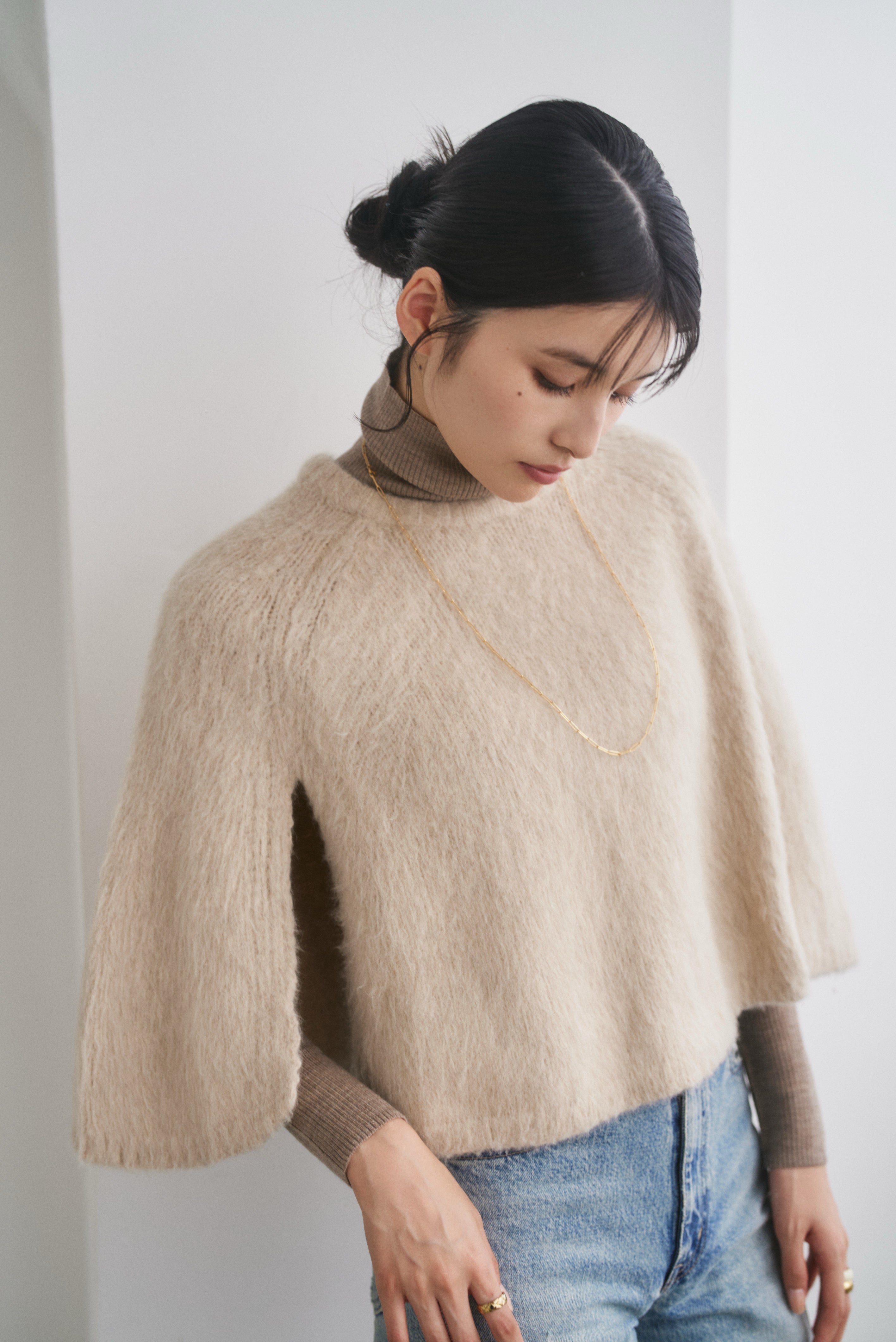 connse フォックスファーケープポンチョ フォックスファーケープポンチョ – CONNSE