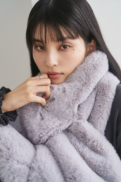 ボリュームエコファーショール　