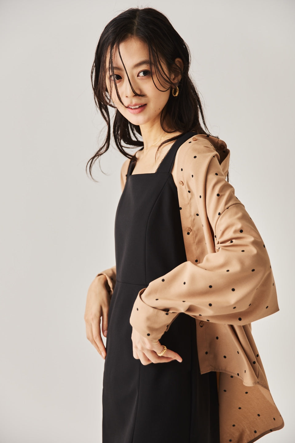 スリットワンピース