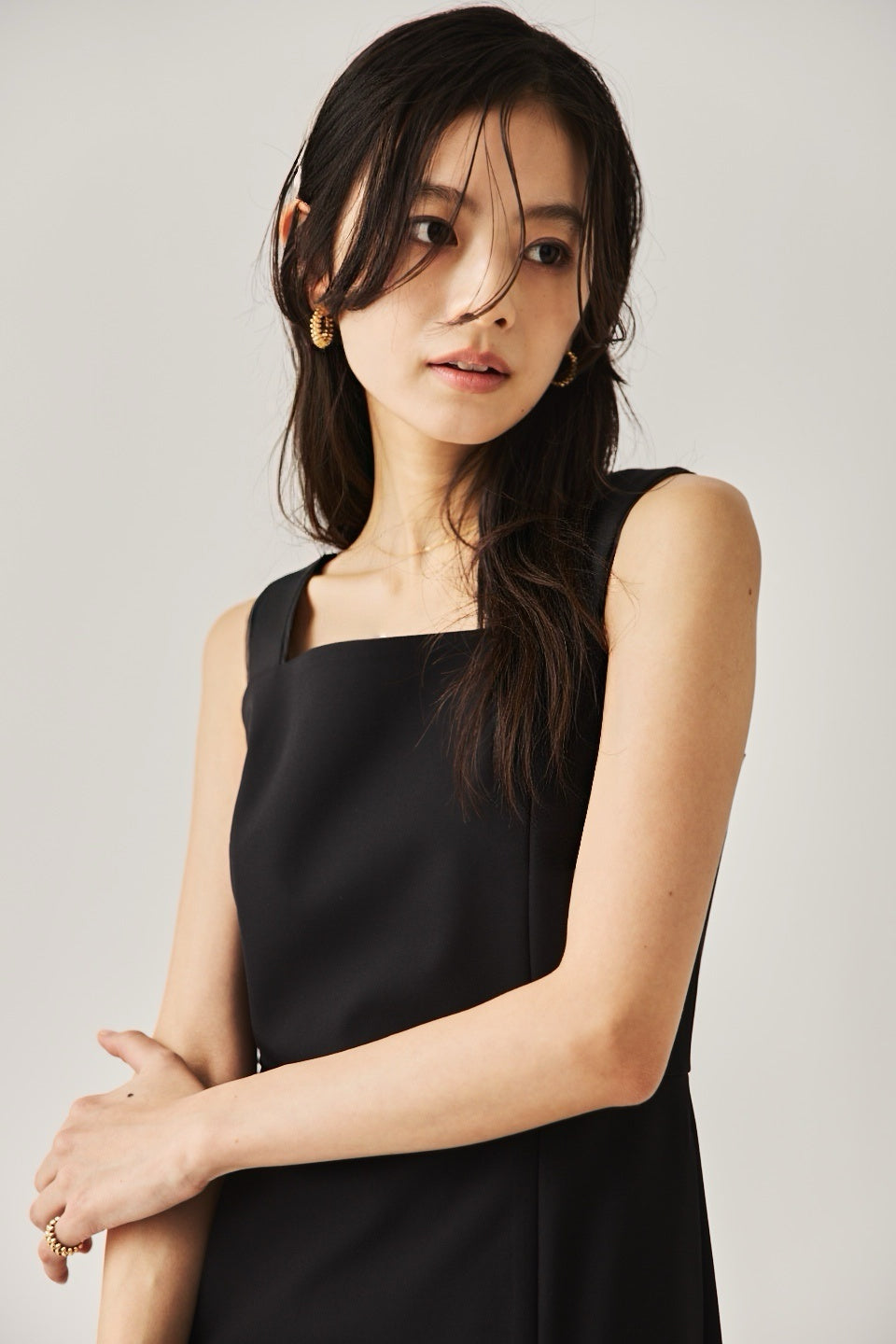 スリットワンピース